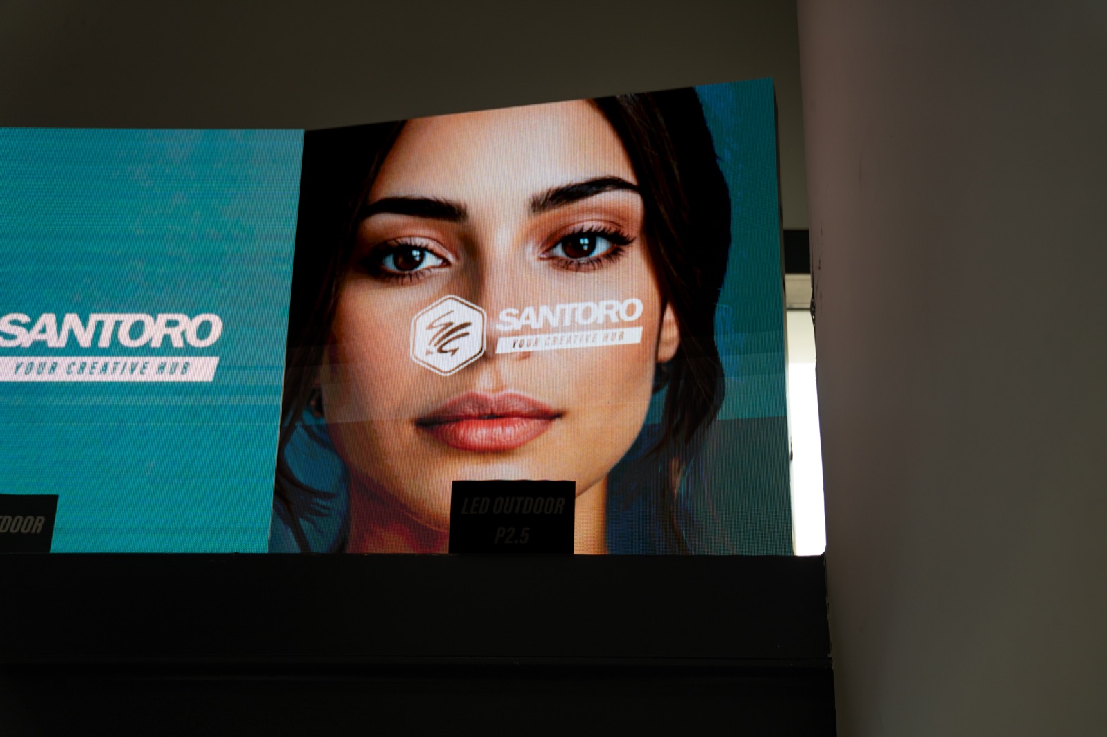 Ledwall indoor P1.86 — dettaglio primo piano